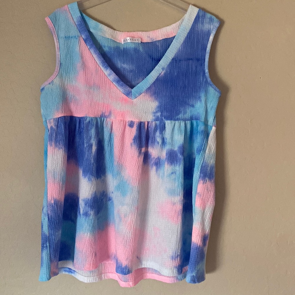 1X Blakeley tie dye tank top